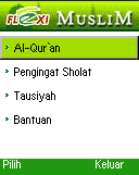 Menu Utama Flexi Muslim